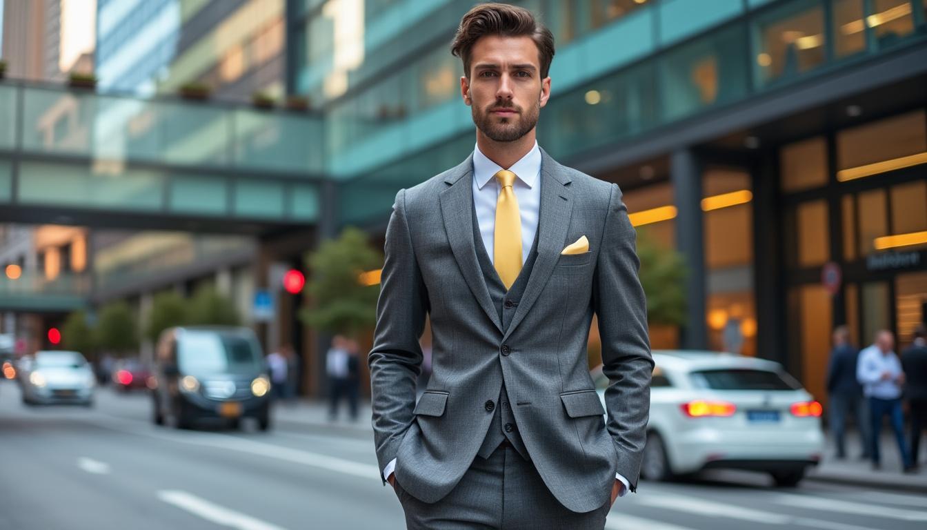 découvrez 10 looks stylés qui intègrent une cravate jaune pastel, parfaits pour l'homme moderne. inspirez-vous de ces tenues élégantes pour apporter une touche de couleur à votre garde-robe tout en restant chic et tendance.