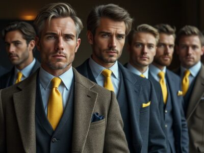 découvrez 10 looks inspirants qui intègrent une cravate jaune pastel, parfaite pour l'homme moderne. des conseils de style et des combinaisons audacieuses pour apporter une touche d'élégance à votre garde-robe.