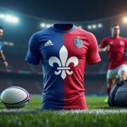 découvrez les nombreux avantages d'un maillot stade français orné de la fleur de lys pour vos activités sportives. alliant confort, style et performance, ce maillot vous permettra de soutenir votre équipe tout en bénéficiant d'une liberté de mouvement optimale. que ce soit sur le terrain ou dans les gradins, arborez fièrement vos couleurs et profitez d'un textile adapté à toutes vos performances sportives.
