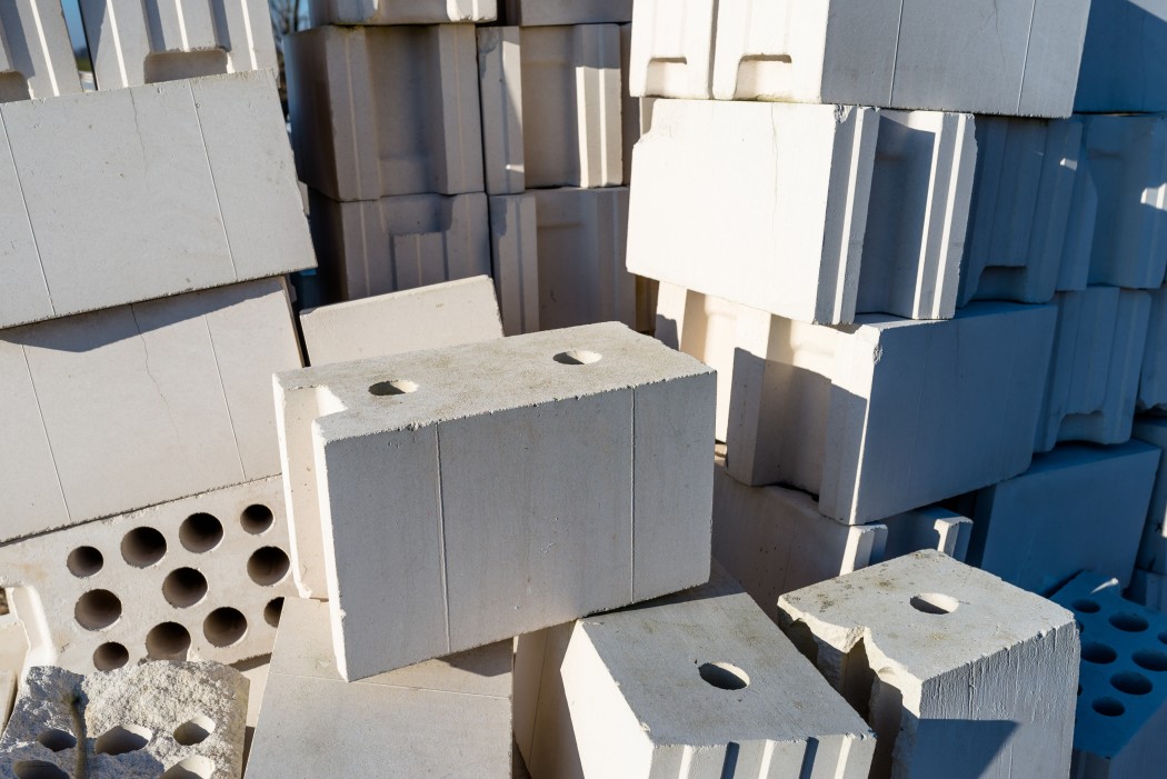 Blocs de béton creux