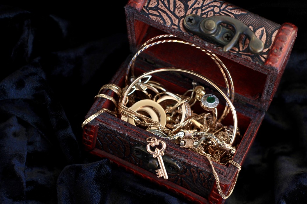 Boîte de rangement à bijoux