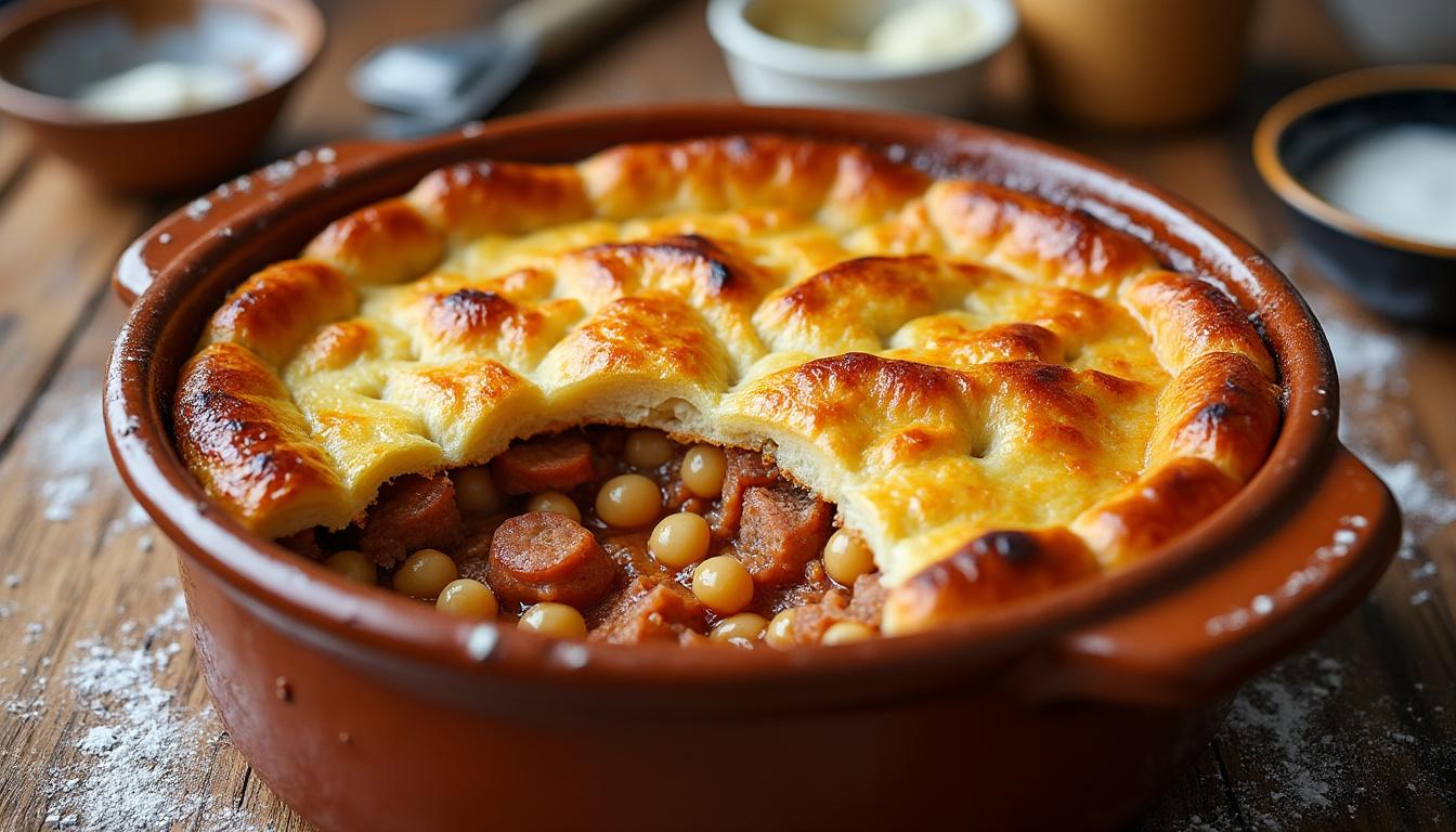 découvrez le véritable cassoulet de castelnaudary, une spécialité authentique élaborée avec des ingrédients locaux. achetez local et savourez un plat riche en traditions et en saveurs. offrez-vous un voyage culinaire au cœur de l'aude avec notre cassoulet.
