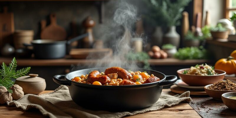 découvrez le véritable cassoulet de castelnaudary, une spécialité française emblématique. optez pour un achat local et savourez un goût authentique, riche en traditions culinaires. profitez de chaque bouchée pour un voyage gustatif incontournable.
