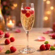 découvrez comment préparer un cocktail champagne et framboise irrésistible pour célébrer l'amour avec élégance et saveurs raffinées.
