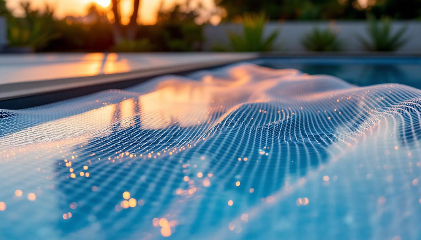 découvrez comment choisir le filet de piscine en maille fine idéal pour protéger votre jardin en toute sécurité et prévenir les impuretés dans l'eau.