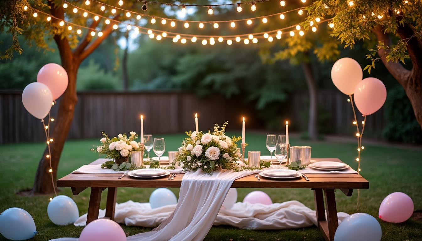 découvrez nos astuces et conseils pour créer une ambiance parfaite lors de votre fête en extérieur privé, alliant décoration, éclairage et musique pour une soirée inoubliable.