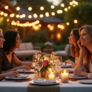 découvrez nos astuces incontournables pour créer une ambiance chaleureuse et festive lors de votre fête en extérieur privé, alliant décoration, éclairage et organisation.