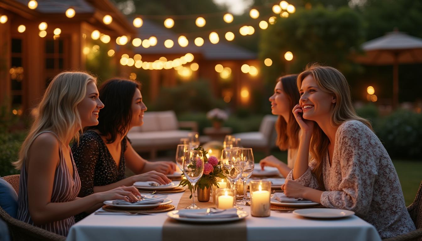 découvrez nos astuces incontournables pour créer une ambiance chaleureuse et festive lors de votre fête en extérieur privé, alliant décoration, éclairage et organisation.