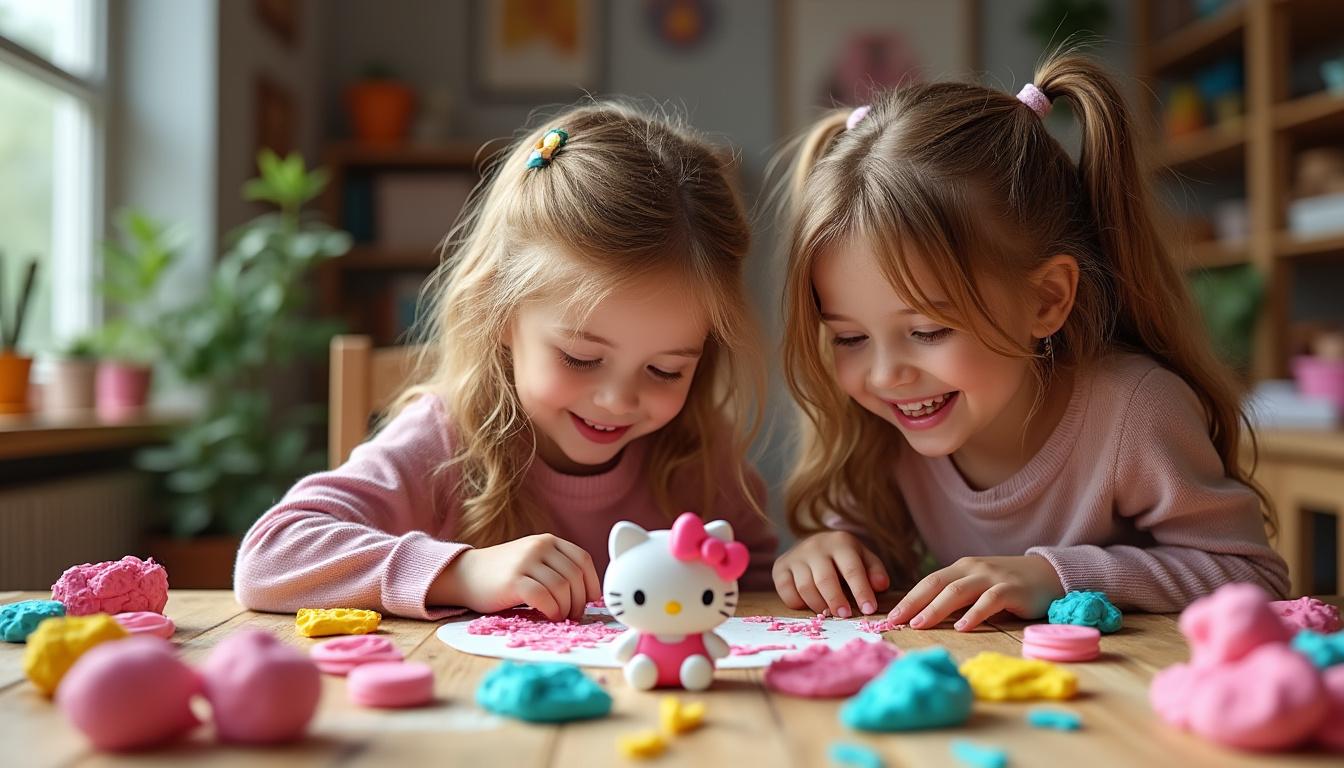 découvrez comment la pâte à modeler hello kitty stimule l'imagination des enfants, leur permettant de donner vie à leurs créations tout en développant leur créativité et leur motricité. une expérience ludique et éducative pour les petits artistes en herbe !