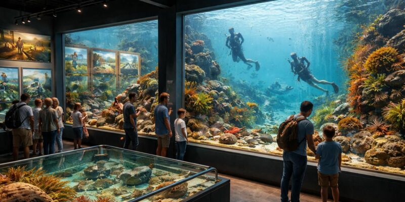 découvrez comment l'aquarium de quiberon s'engage activement dans la préservation des océans grâce à ses programmes éducatifs et ses actions de conservation marine.