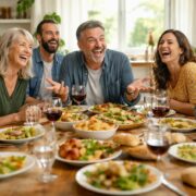 découvrez comment poser des questions inattendues et amusantes peut transformer un repas ordinaire en un moment de rire et de convivialité.