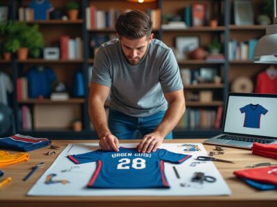 découvrez comment utiliser un gabarit d'un maillot de foot à imprimer pour créer des souvenirs uniques et personnalisés. suivez nos étapes simples pour concevoir un maillot mémorable, parfait pour célébrer vos moments de passion et de sport.