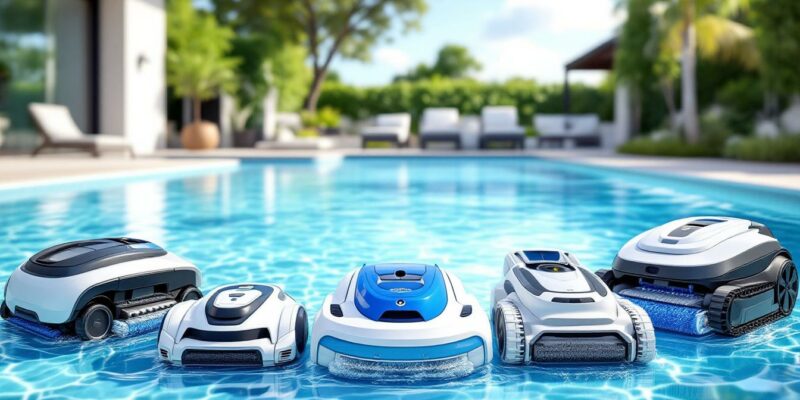 découvrez notre comparatif des aspirateurs de piscine robots pour trouver celui qui correspond parfaitement à vos besoins et profitez d'une piscine toujours propre sans effort.