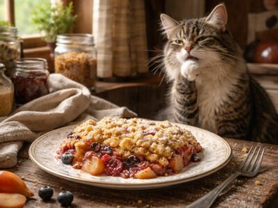 découvrez le crumble du chat qui tousse, une recette unique qui marie parfaitement tradition culinaire et créativité pour un dessert savoureux et original.
