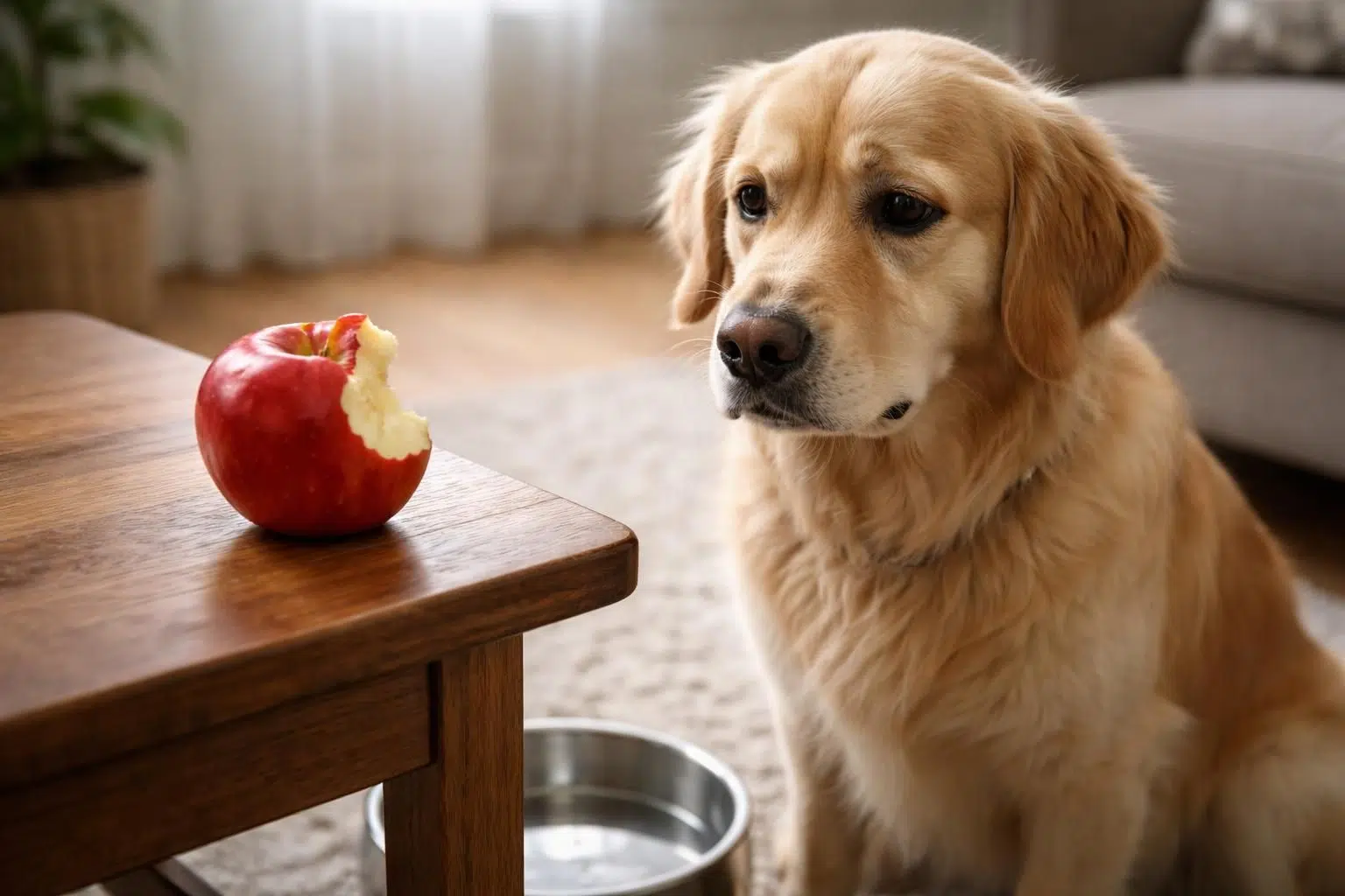 découvrez les dangers de la pomme pour votre chien et apprenez à reconnaître les symptômes à surveiller pour protéger votre animal.