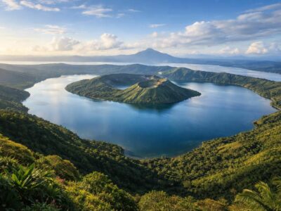 explorez le lac taal, une merveille géographique unique au monde, et découvrez ses paysages volcaniques exceptionnels et sa biodiversité remarquable.