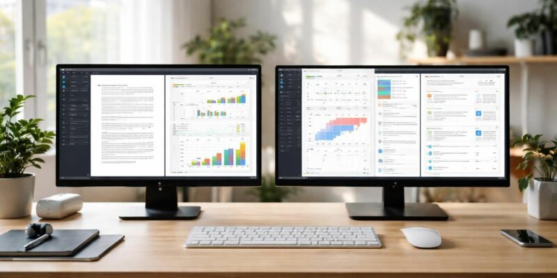 découvrez quel format d'écran, 16:10 ou 16:9, optimise le mieux votre productivité et améliore votre confort de travail au quotidien.
