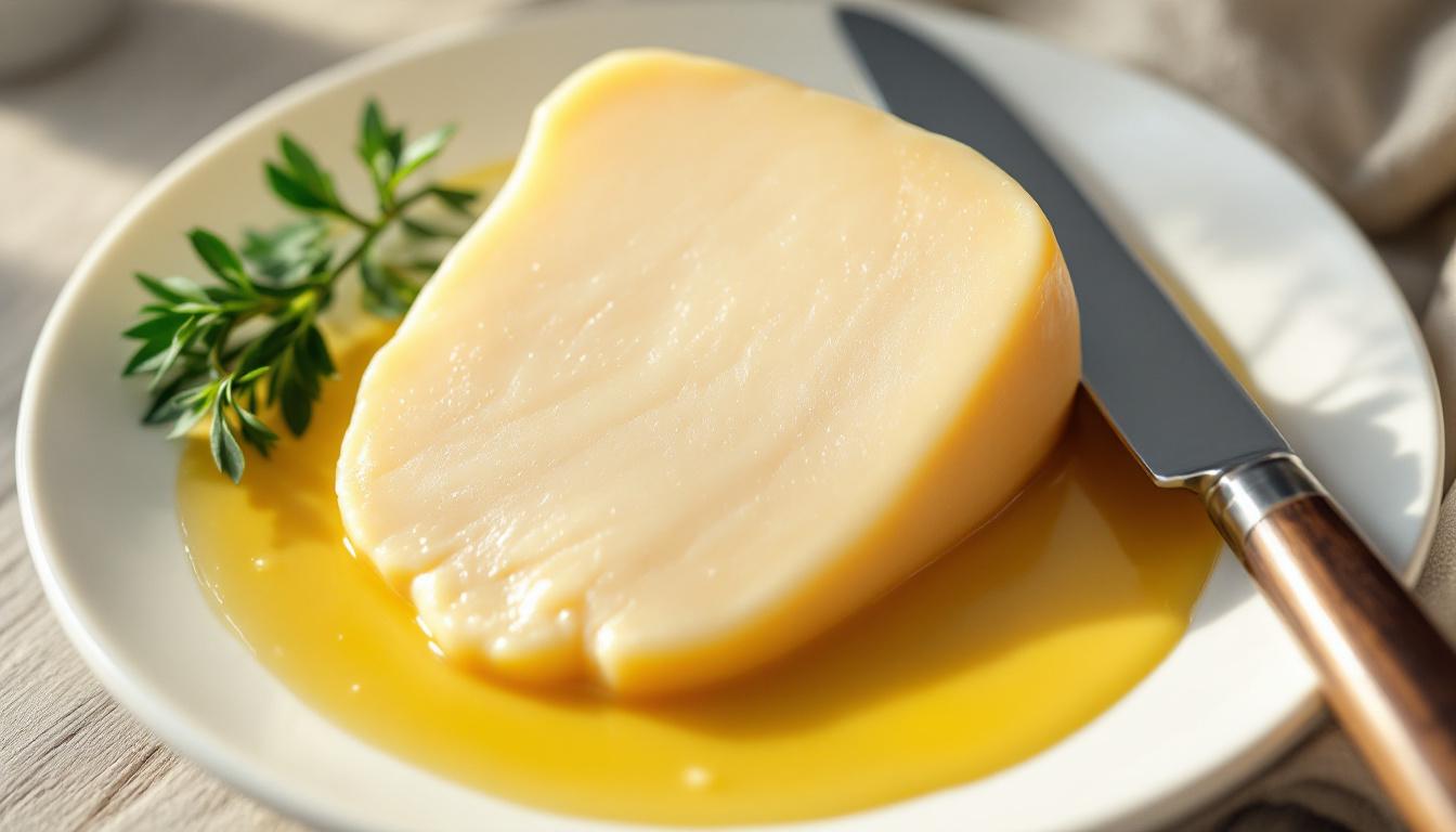 découvrez une alternative éthique au foie gras traditionnel avec notre foie gras sans gavage forcé, alliant goût authentique et respect du bien-être animal.