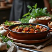 découvrez la recette authentique du cassoulet traditionnel proposée par marmiton. plongez dans un voyage culinaire irrésistible, où des saveurs riches se mêlent pour créer un plat réconfortant, symbole de la gastronomie française. idéal pour partager en famille ou entre amis.