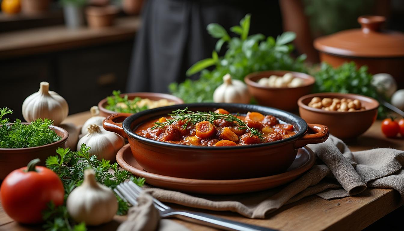 découvrez la recette authentique du cassoulet traditionnel proposée par marmiton. plongez dans un voyage culinaire irrésistible, où des saveurs riches se mêlent pour créer un plat réconfortant, symbole de la gastronomie française. idéal pour partager en famille ou entre amis.
