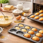découvrez la meilleure recette de madeleine avec notre guide pas à pas spécialement conçu pour les débutants. réalisez des madeleines moelleuses et délicieuses facilement chez vous !