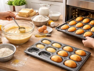 découvrez la meilleure recette de madeleine avec notre guide pas à pas spécialement conçu pour les débutants. réalisez des madeleines moelleuses et délicieuses facilement chez vous !