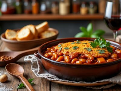 découvrez notre recette de cassoulet express au cookeo, un plat savoureux et réconfortant idéal pour partager des soirées en famille. préparez ce classique de la cuisine française en un rien de temps et régalez vos proches avec des saveurs authentiques et chaleureuses.