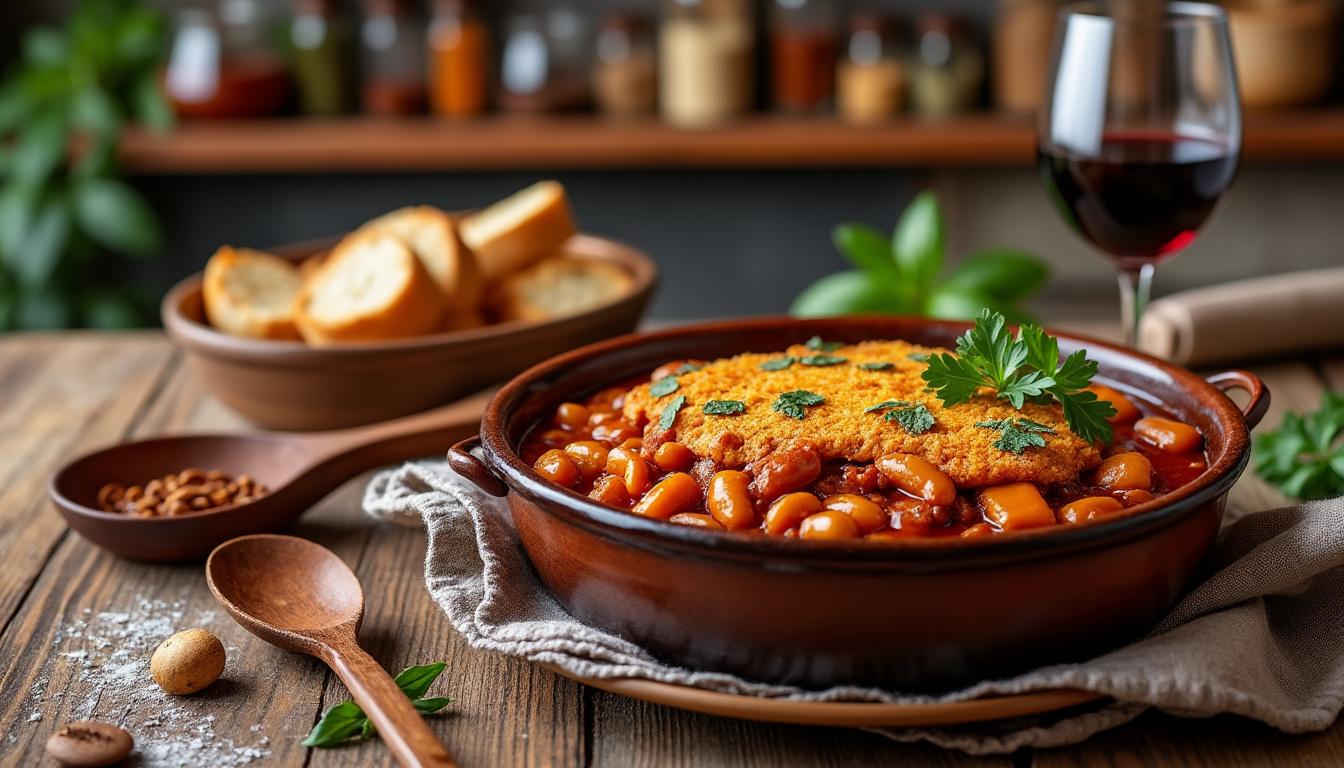 découvrez notre recette de cassoulet express au cookeo, un plat savoureux et réconfortant idéal pour partager des soirées en famille. préparez ce classique de la cuisine française en un rien de temps et régalez vos proches avec des saveurs authentiques et chaleureuses.