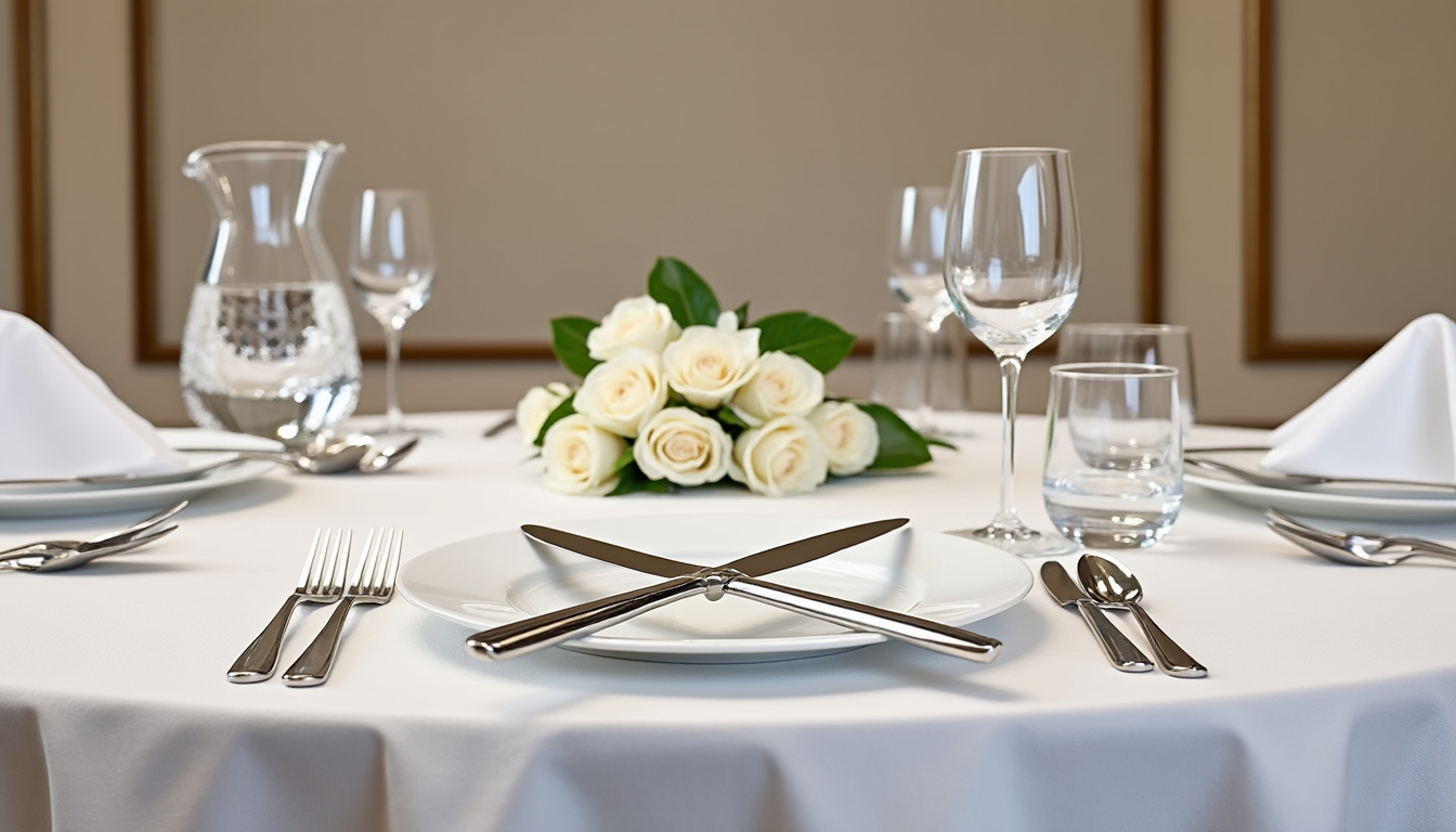 découvrez la signification et l'étiquette des couverts croisés dans l'assiette. apprenez les règles essentielles à connaître pour ne plus commettre d'impairs lors de vos repas et maîtriser le langage secret de la table.