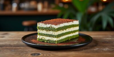 découvrez le tiramisu au thé matcha michalak, un dessert délicat qui marie harmonieusement la douceur du mascarpone et l'amertume subtile du matcha. une expérience gustative unique à ne pas manquer pour les amateurs de saveurs raffinées.