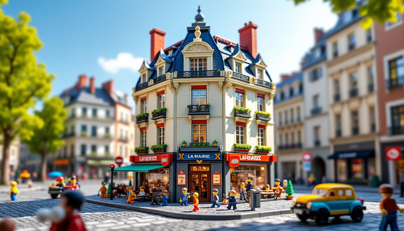 découvrez la mairie lego creator expert, un chef-d'œuvre à deux niveaux conçu pour les passionnés de construction. avec ses détails architecturaux impressionnants et son design élaboré, ce set offre une expérience enrichissante aux constructeurs de tous âges. plongez dans l'art du lego avec cette pièce maîtresse qui apportera une touche d'élégance à votre collection.