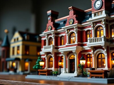 découvrez la mairie lego creator expert, un chef-d'œuvre à deux niveaux conçu pour les passionnés de construction. offrant des détails raffinés et un design authentique, ce set vous plongera dans l'univers captivant de la modélisation. parfait pour les amateurs et les collectionneurs, il promet des heures de créativité et de plaisir.