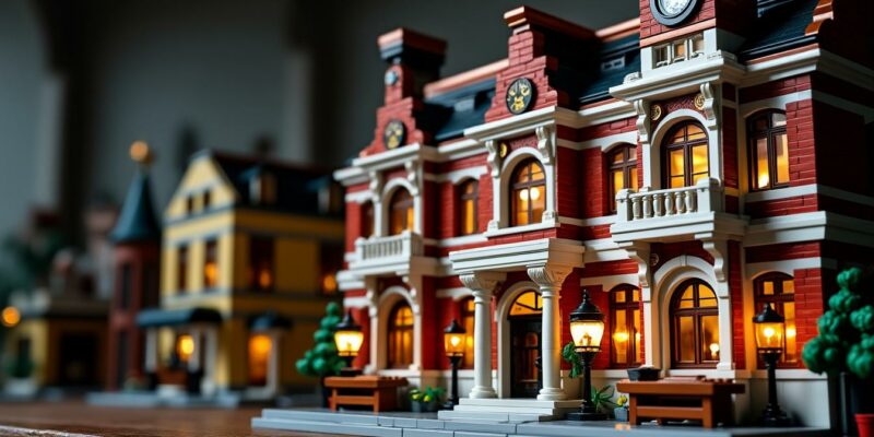 découvrez la mairie lego creator expert, un chef-d'œuvre à deux niveaux conçu pour les passionnés de construction. offrant des détails raffinés et un design authentique, ce set vous plongera dans l'univers captivant de la modélisation. parfait pour les amateurs et les collectionneurs, il promet des heures de créativité et de plaisir.