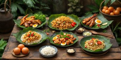 découvrez les 10 plats typiques incontournables à déguster lors de votre voyage à bali, pour une expérience culinaire authentique et savoureuse au cœur de l'île des dieux.