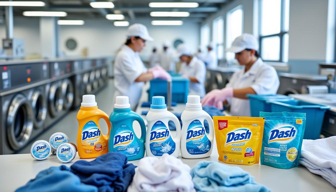 découvrez les atouts de la lessive professionnelle dash, spécialement conçue pour les services de blanchisserie. optimisez votre nettoyage avec une formule efficace, respectueuse des textiles et adaptée aux besoins des professionnels. améliorez la qualité de vos services tout en réduisant les coûts avec dash.
