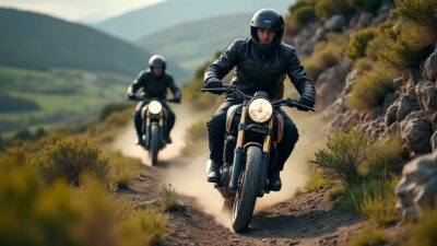 découvrez les avantages uniques de l'école moto off-road au pays basque, idéale pour les passionnés de sensations fortes. apprenez à maîtriser votre moto dans un cadre naturel époustouflant, tout en bénéficiant d'une formation personnalisée et d'une ambiance conviviale. rejoignez-nous pour vivre des expériences inoubliables au cœur d'un des plus beaux paysages de france.