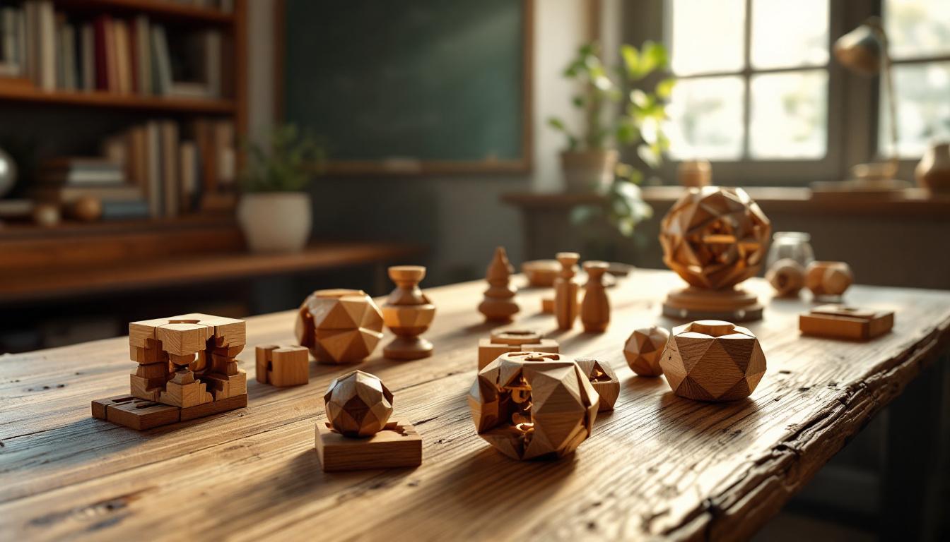 découvrez les puzzles 3d en bois, le cadeau idéal pour les passionnés de défis et de créations uniques. stimulation, plaisir et décoration garantis !