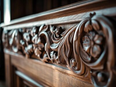 Les tendances du relooking d'un meuble en merisier avant-après que vous devez connaître