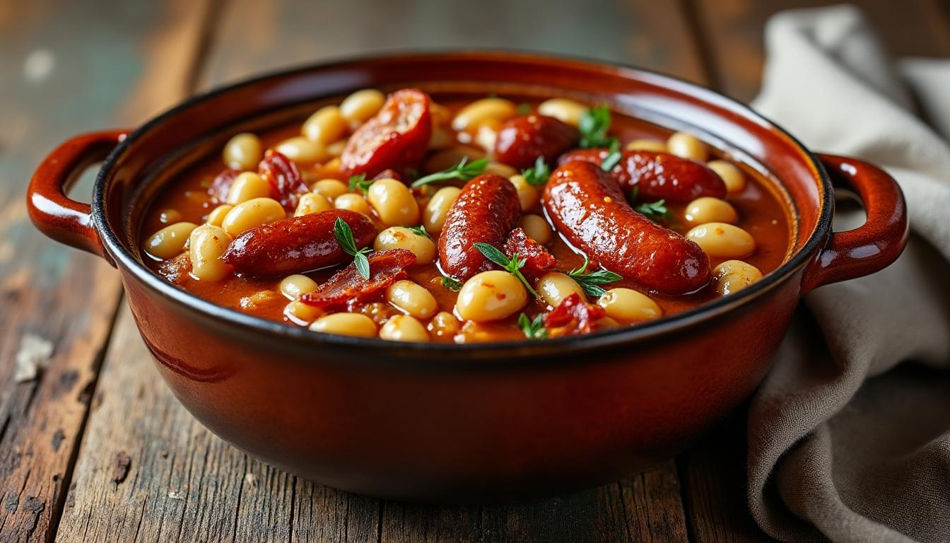 découvrez le meilleur cassoulet de toulouse en vente en ligne. plongez dans cette tradition culinaire française et savourez un plat authentique directement chez vous. commandez dès maintenant et régalez vos papilles avec un véritable cassoulet fait maison.