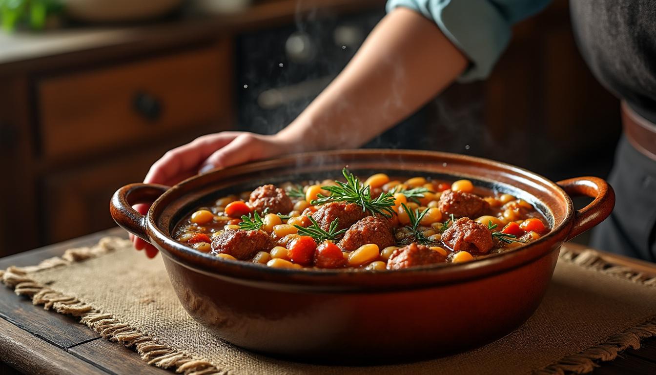 découvrez le meilleur cassoulet de toulouse, un plat traditionnel savoureux à savourer chez vous. commandez en ligne et faites voyager vos papilles au cœur du sud-ouest avec ce plat emblématique qui allie richesse et authenticité. un régal à ne pas manquer !