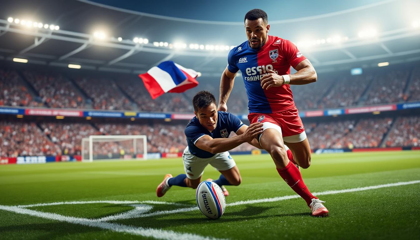 découvrez le nouveau maillot stade français asics, alliant parfaitement style et performance. ce maillot, conçu pour les passionnés de rugby et les amateurs de mode, vous offre confort et élégance sur le terrain comme en dehors. ne manquez pas l'occasion d'afficher vos couleurs avec fierté!