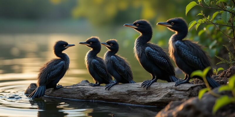 découvrez les fascinantes observations des habitats naturels du bébé cormoran, un voyage au cœur de la vie sauvage. explorez comment ces oisillons s'adaptent à leur environnement et apprenez-en davantage sur leur développement et leur rôle dans l'écosystème.