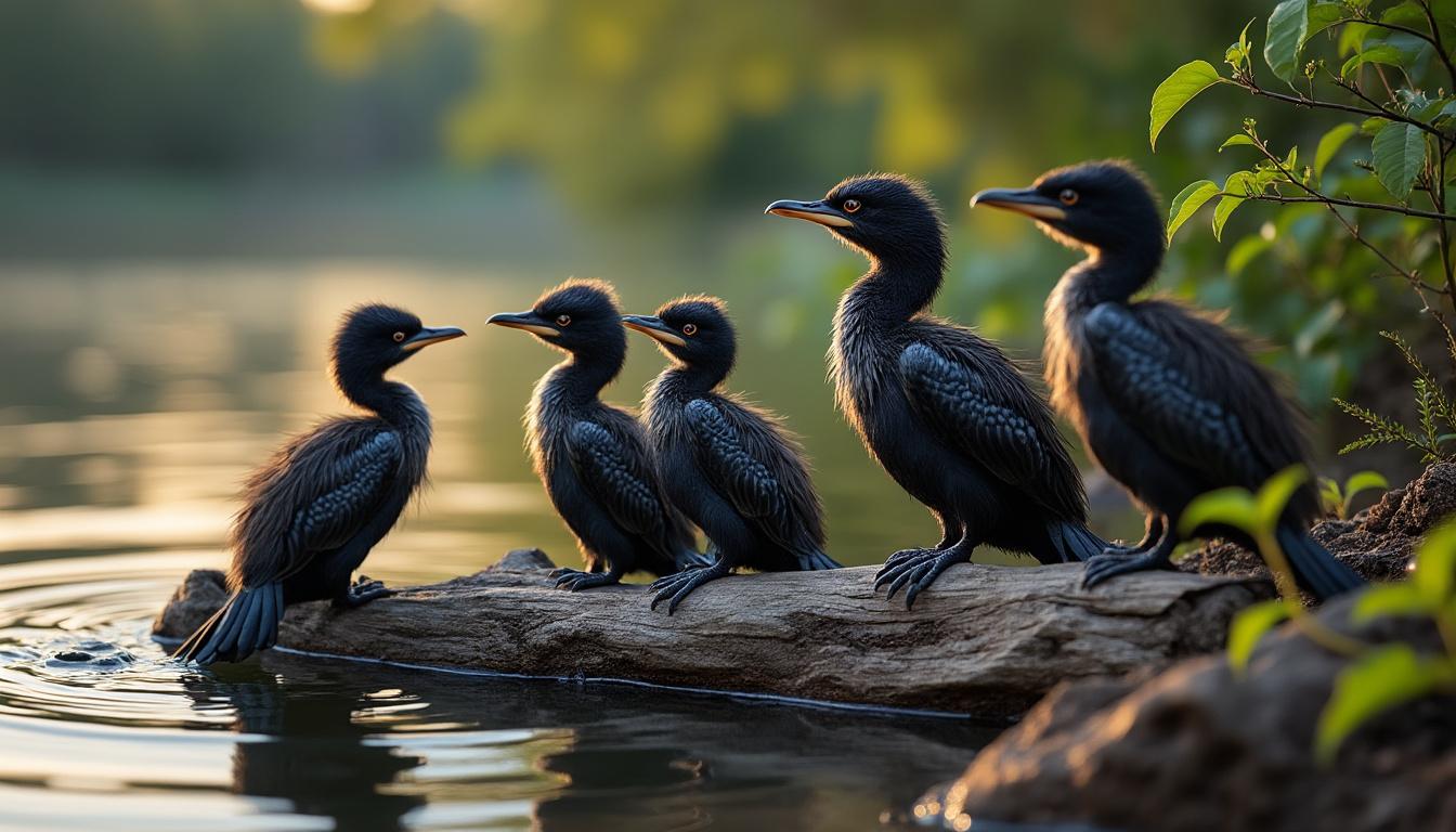 découvrez les fascinantes observations des habitats naturels du bébé cormoran, un voyage au cœur de la vie sauvage. explorez comment ces oisillons s'adaptent à leur environnement et apprenez-en davantage sur leur développement et leur rôle dans l'écosystème.