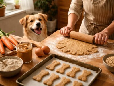 découvrez une recette simple et rapide pour préparer des friandises maison délicieuses et saines pour votre chien, à faire en quelques minutes.