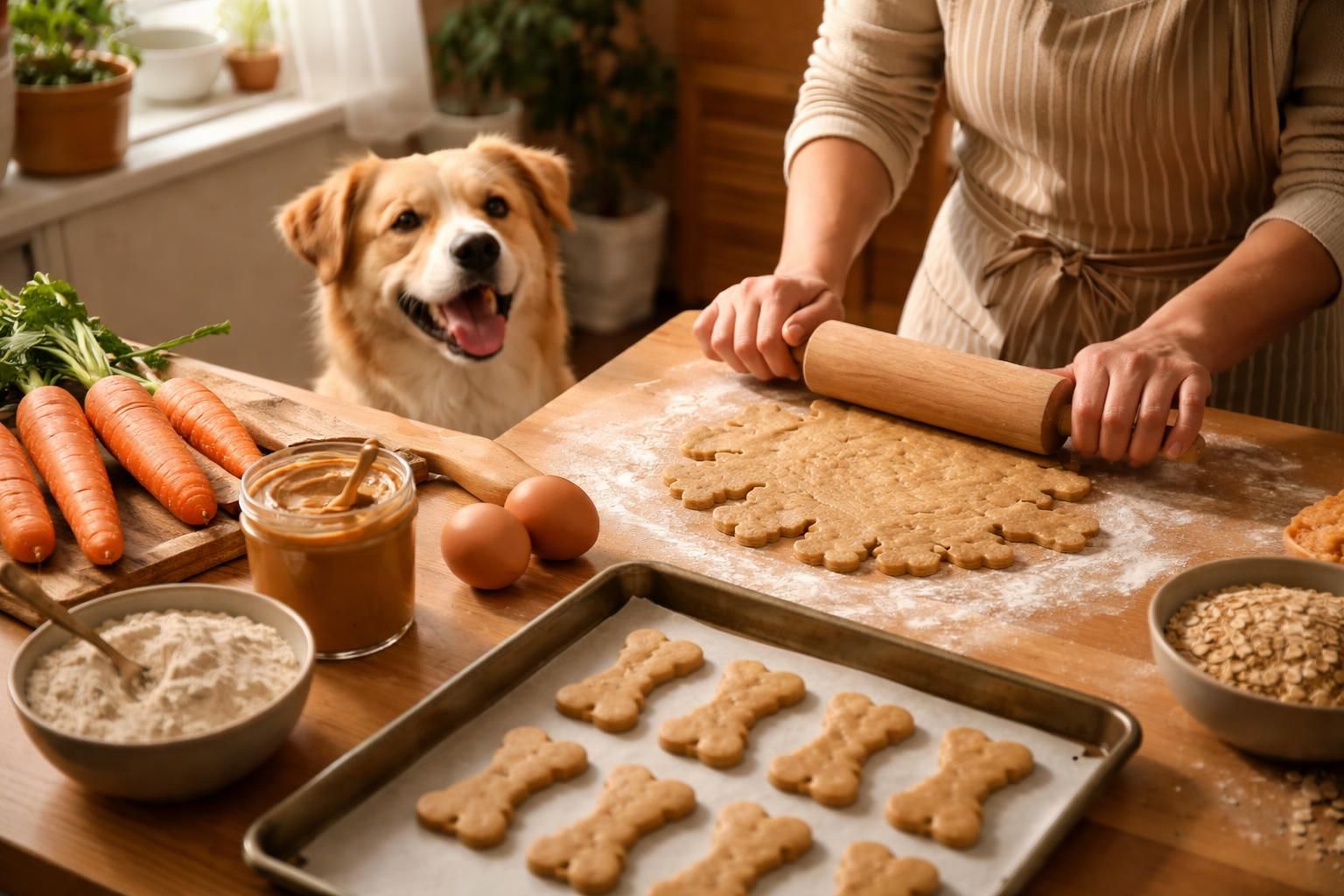 découvrez une recette simple et rapide pour préparer des friandises maison délicieuses et saines pour votre chien, à faire en quelques minutes.