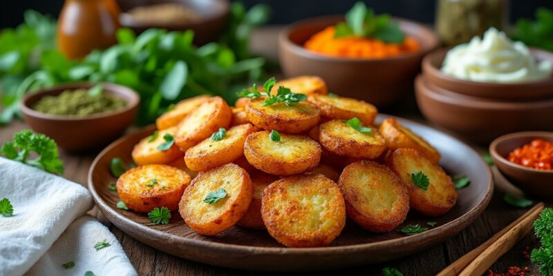 découvrez des idées originales pour préparer des pommes de terre à l’air fryer. changez vos accompagnements habituels avec des recettes savoureuses et croustillantes qui raviront vos papilles. adoptez une cuisine rapide et saine sans sacrifier le goût !