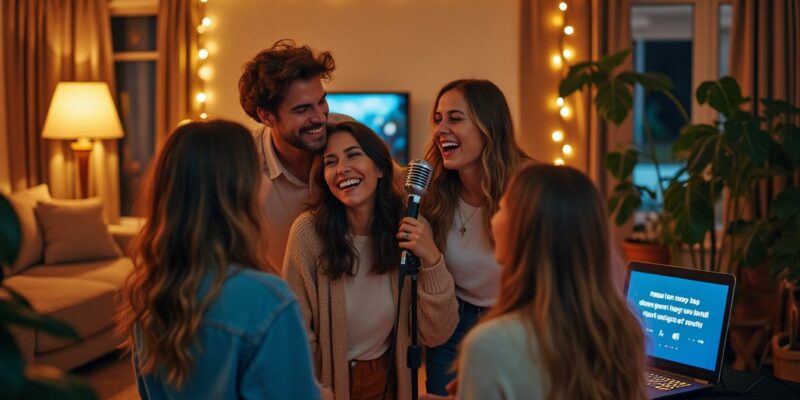 découvrez tous les avantages d'une animation karaoké à domicile pour dynamiser vos soirées : ambiance conviviale, divertissement sur mesure, et moments inoubliables entre amis ou en famille.