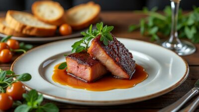 découvrez pourquoi la recette de canard confit sauce foie gras est un incontournable à ajouter dans votre livre de cuisine pour des repas gourmands et raffinés.