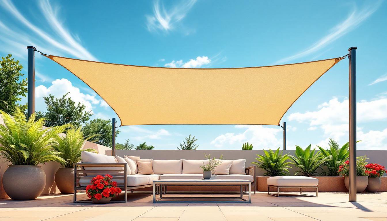 découvrez pourquoi la voile d'ombrage sur mesure est l'accessoire indispensable pour profiter pleinement de votre été en alliant protection solaire optimale et design personnalisé.