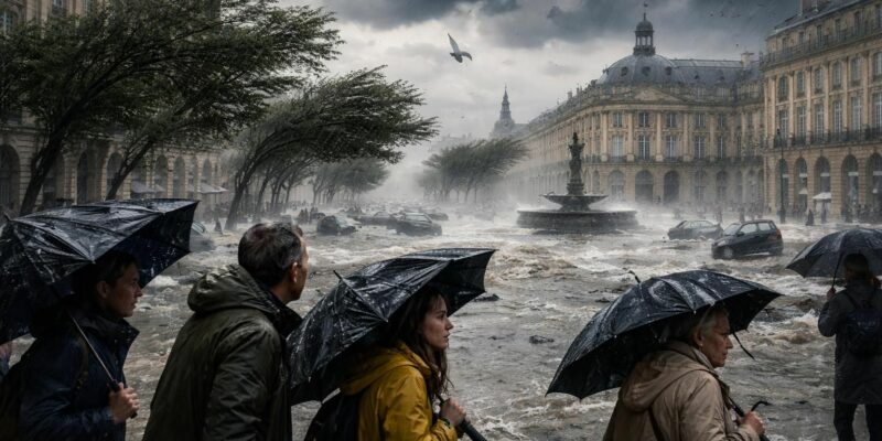 découvrez les témoignages émouvants des habitants de bordeaux confrontés à la tempête et aux intempéries, et comment ils vivent cette situation exceptionnelle.